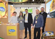 The Derby team are Slovenian importers of bananas from South America.